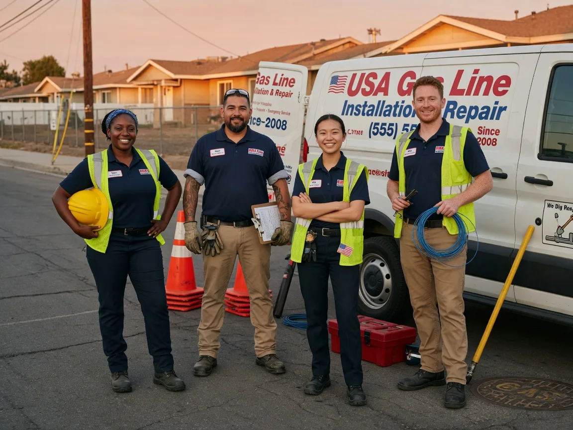 Gas Line Installation company in Perryville, AR